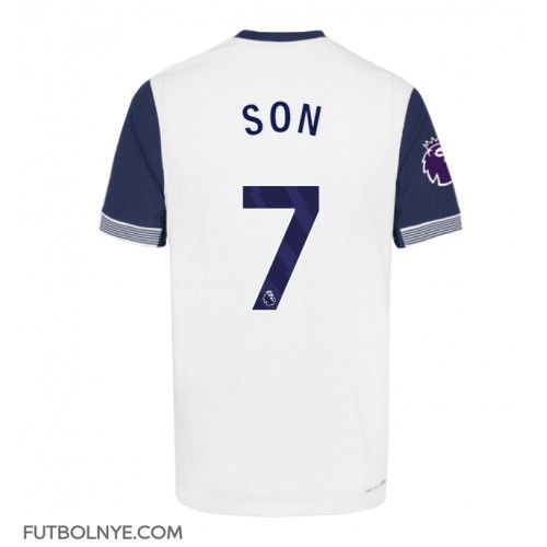 Camiseta Tottenham Hotspur Son Heung-min #7 Primera Equipación 2024-25 manga corta